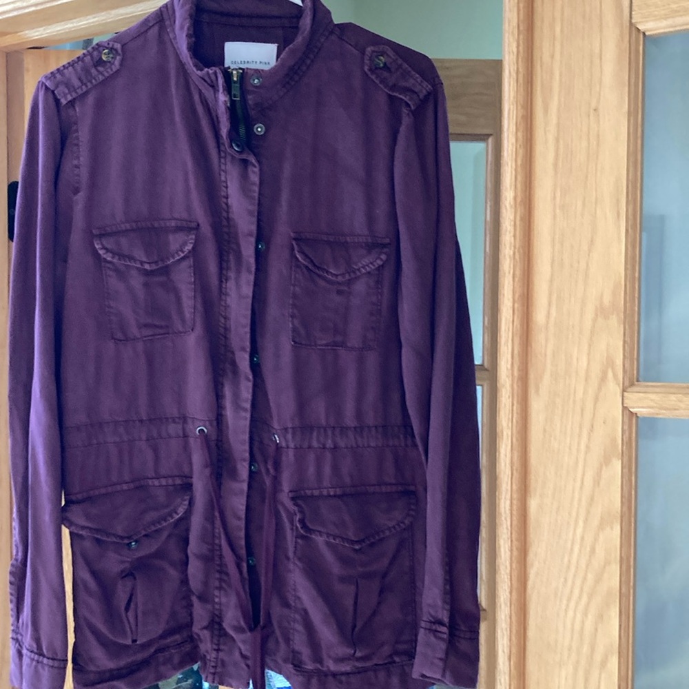 Celebrity pink M utility jacket
